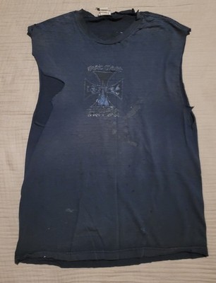 Thrashed Vintage Jesse Who? West Coast Choppers Chopped T Shirt Size Large