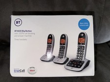 X3 BT 4600 Digital Cordless Telephone with Big Button 84665 with Answer Machine