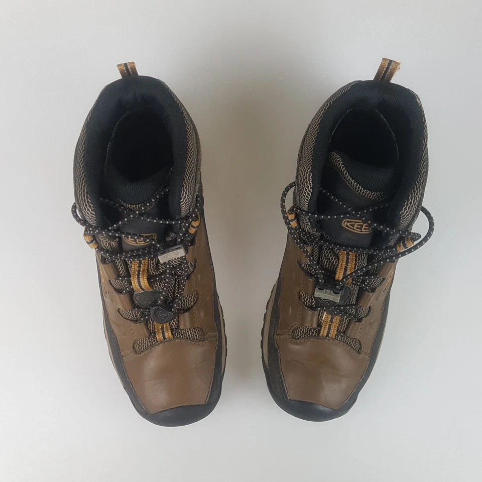 Boy's KEEN 'Targhee Waterproof Hiking' 3 US Kids Boots Girl's | 3+ Extra 10% Off Foto 3 de 4