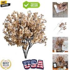 6 Bundles of Bendable Silk Baby's Breath Flowers - Perfect for Centerpieces