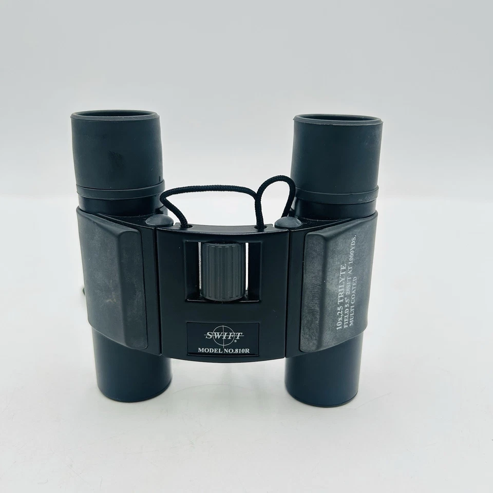 SWIFT Trilyte 10x25 Binoculars 288 Ft 1000yds Multi Coated Compact With Case GC - Image 2 of 4