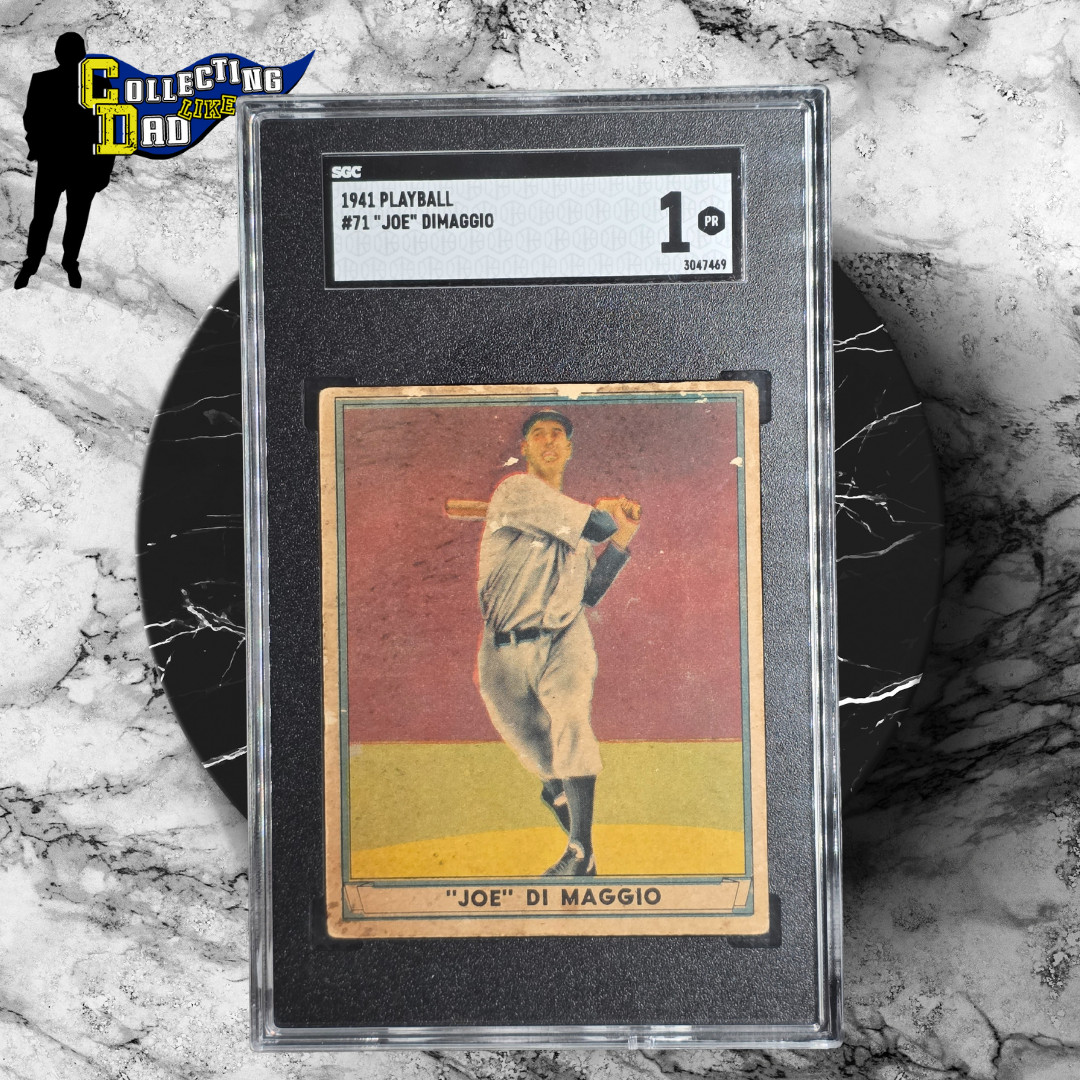 1941 Joe Dimaggio Playball - #71 SGC 1 (RECENTLY SLABBED!!)