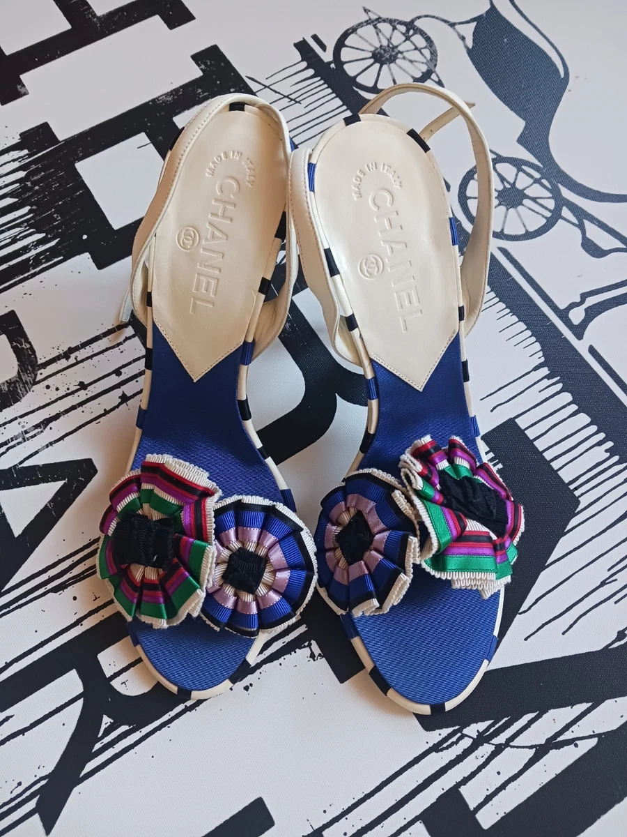 CHANEL Women's Floral Heels for sale | eBay