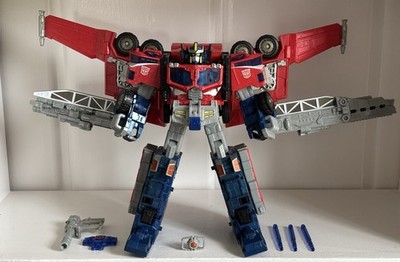 2005 Transformers Cybertron Leader (Galaxy Force) Optimus Prime COMPLETE