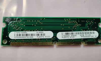HP C7845-60001 32MB 100-pin SDRAM DIMM Genuine HP LaserJet 4100 Memory AS-IS