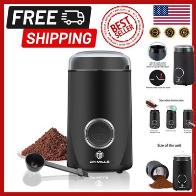 Compact 150W Electric Grinder - Easy-Clean, Overheat Protection, 50g Capacity