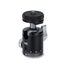 Mini Ball Head, Ballhead Tripod Mount Head with 1 Cold Shoe Mount, Black