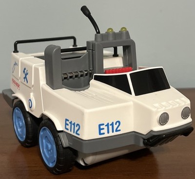 Vintage Rokenbok E112 Emergency Speedster RC Vehicle Clean Excellent Untested
