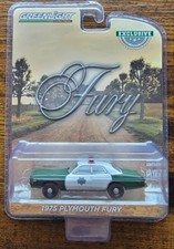 1:64 Greenlight 1975 Plymouth Fury Police Car Limited Edition