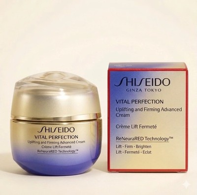 Shiseido Vital Perfection Uplifting & Firming Advanced Cream 50ml New in Box