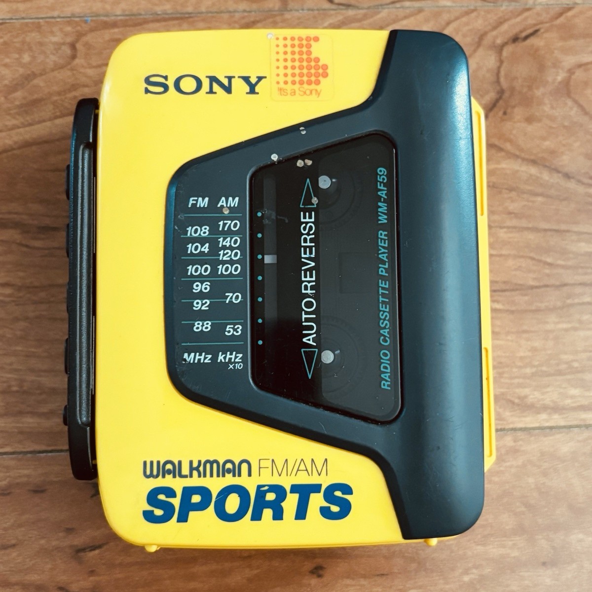 その他 SONY SPORTS - WM-AF59 Sony Walkman WM-AF59 Sports Cassette Player - New Belts