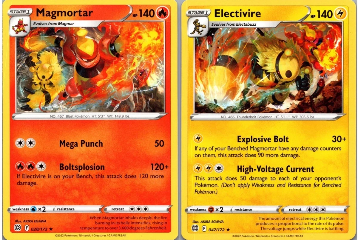 magmortar pokemon card Magmortar CRZ GG03 Illustration Rare EN NM+ main image 0