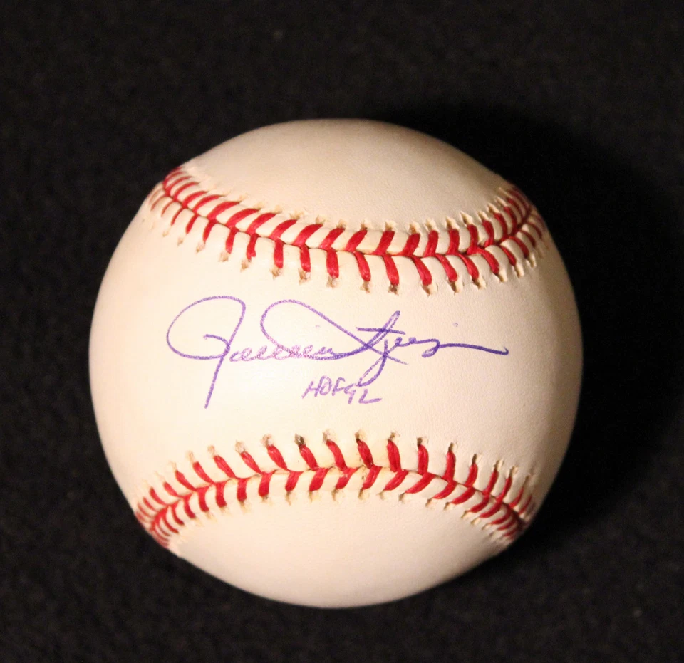 ROLLIE FINGERS HOF 1992 SIGNED MAJOR LEAGUE BASEBALL  - Image 3 of 4