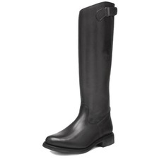 HARRY HALL FINLAY LONG LEATHER HORSE RIDING BOOTS LADIES EQUESTRIAN TALL BOOTS