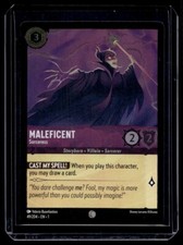 Disney Lorcana The First Chapter Maleficent Sorceress Foil 49/204