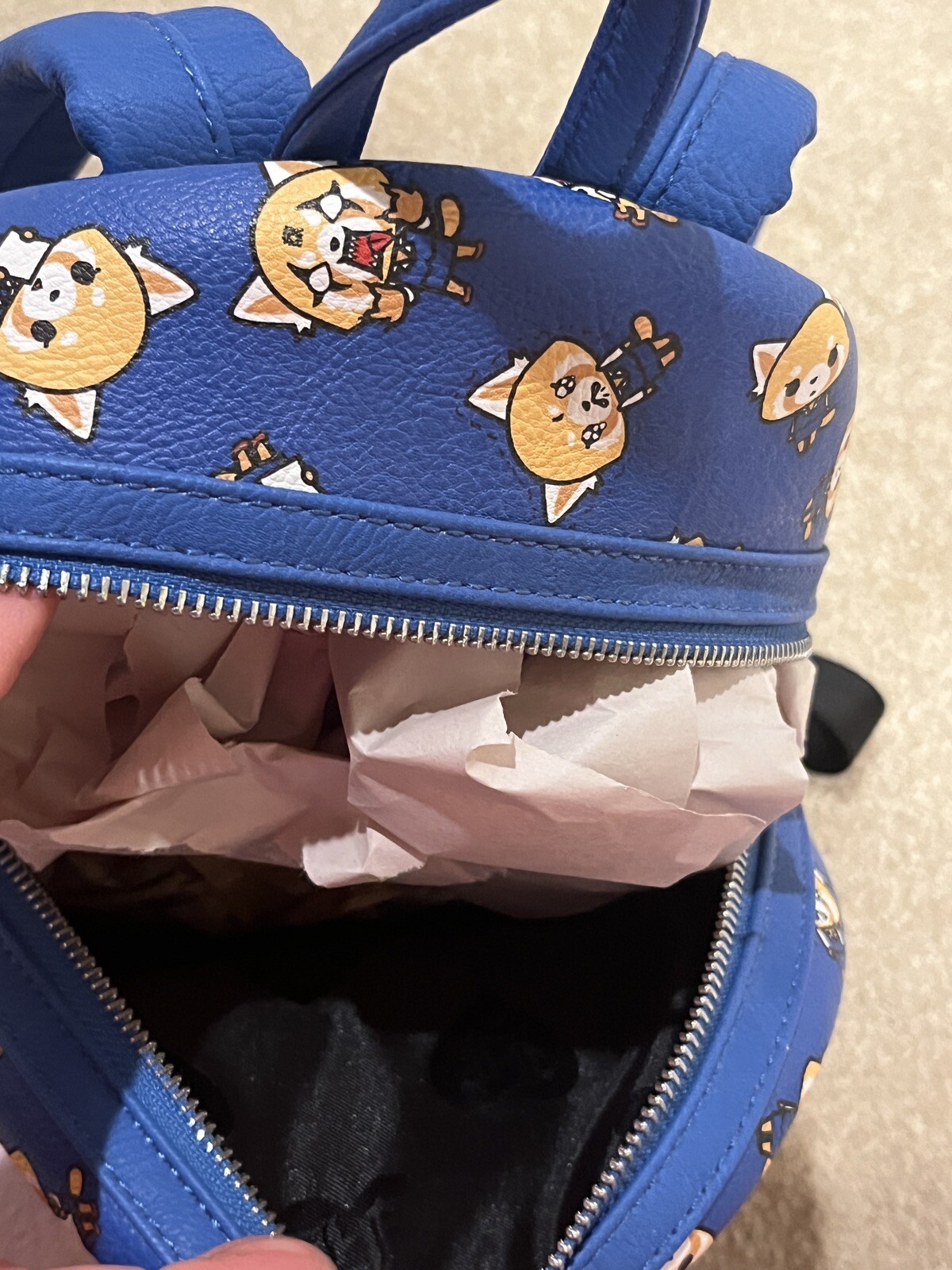 Aggretsuko Loungefly Backpack - image 5