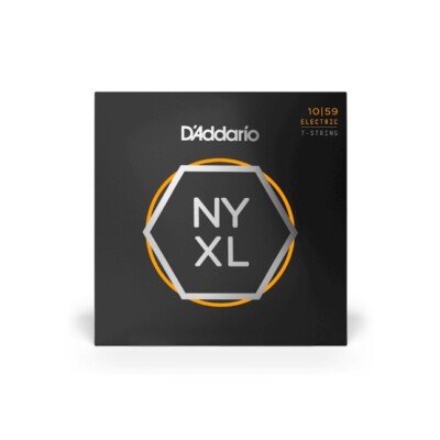D'Addario NYXL1059 7-String Set (10-59) Electric Guitar Strings 