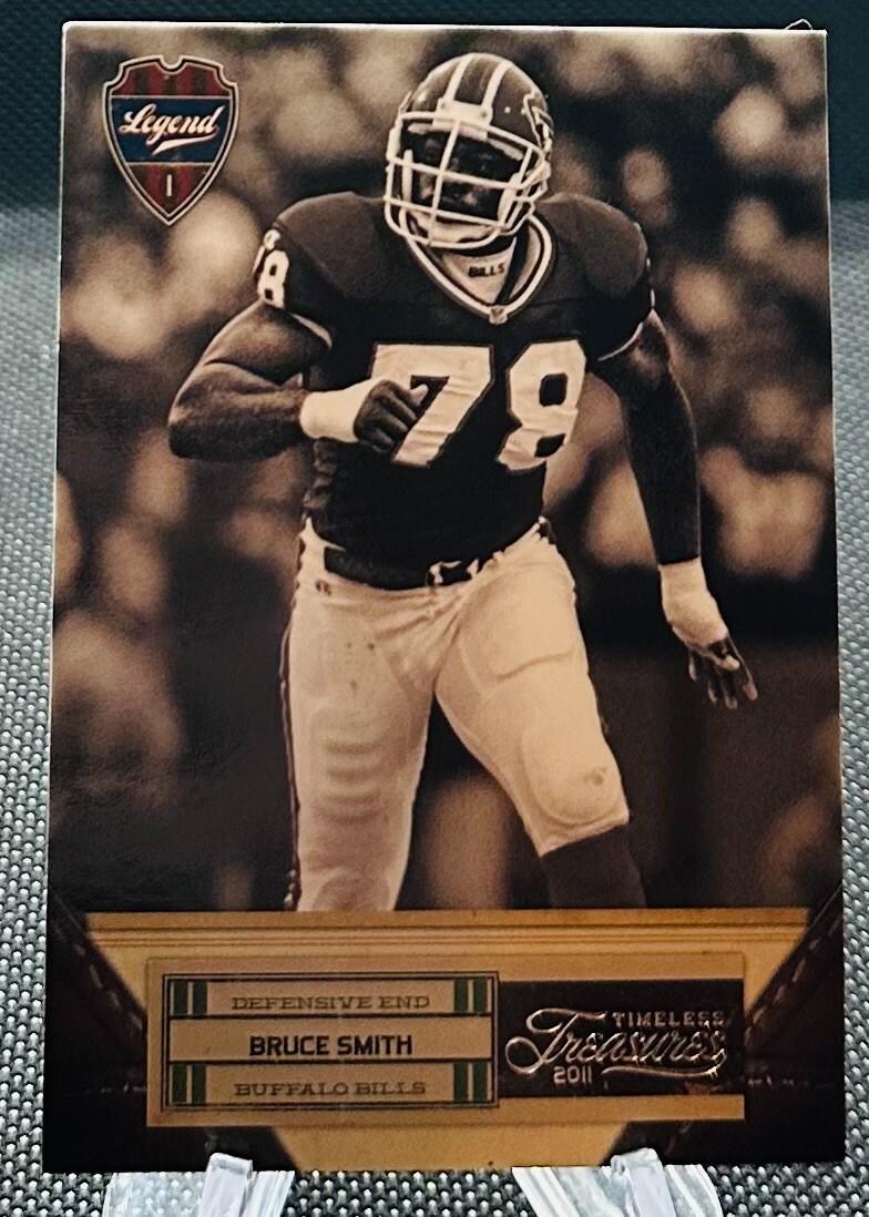 2011 Panini Timeless Treasures Legends Bruce Smith Bills #106 #'d 272/499