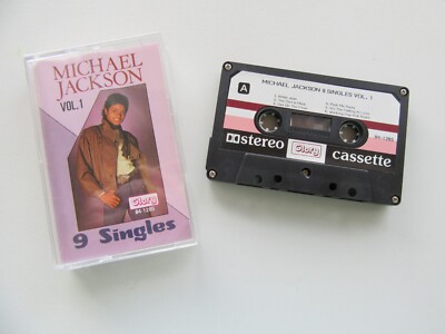 MC Michael Jackson 9 Singles Vol.1  Musik Kassette Tape Singels