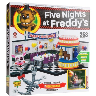 McFarlane Toys Five Nights At Freddy's Game Area Construction Building Set, 253p