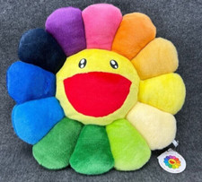 Takashi Murakami KAIKAI KIKI CO LTD Rainbow Flower Cushion, 34"