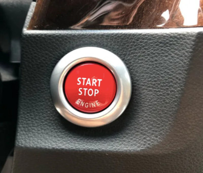 Start Stop Knopf für BMW E90 E91 E92 E93 E60 E70 E71 E83 E84 E87 E89 rot