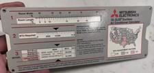 Vintage 1998 Mitsubishi Electronics Mr. Slim Ductless Air Conditioner Calculator