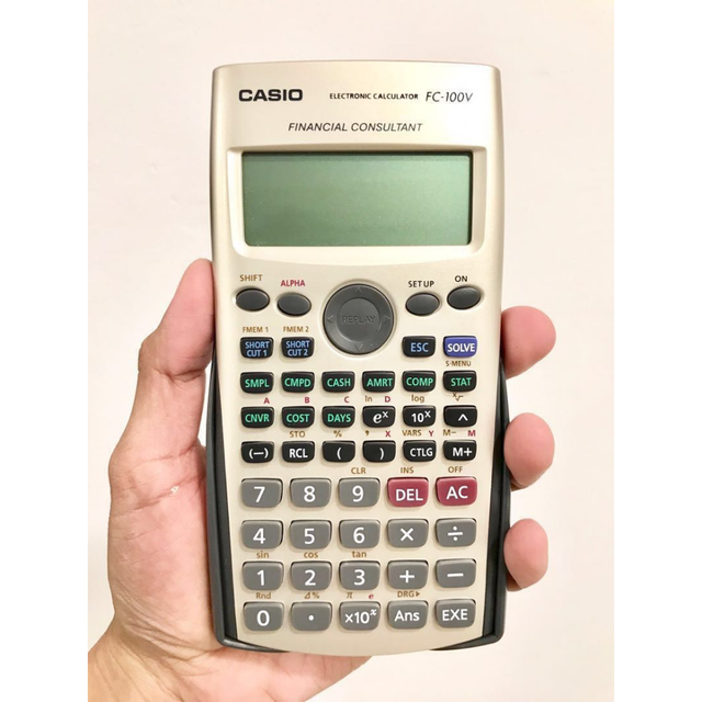 casio fc 100v