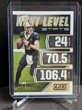 2021 Score Next Level Stats #7 Drew Brees