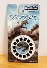 SEALED Dinosaurs view-master 3 Reels blister Pack Plant Flesh Eaters