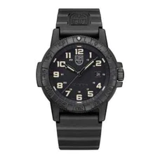 LUMINOX Leatherback Sea Turtle Giant 44mm Carbonox Black Rubber Watch XS.0330