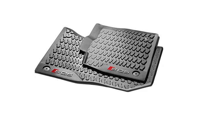 Tapis De Sol En Caoutchouc Audi SQ5 Avant Noir - 80B061221A 041 - Photo 1/1