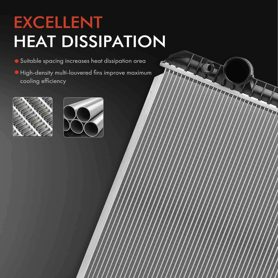 Radiador para International Harvester 8500 TranStar 8600 TranStar ProStar automático Foto 4 de 4