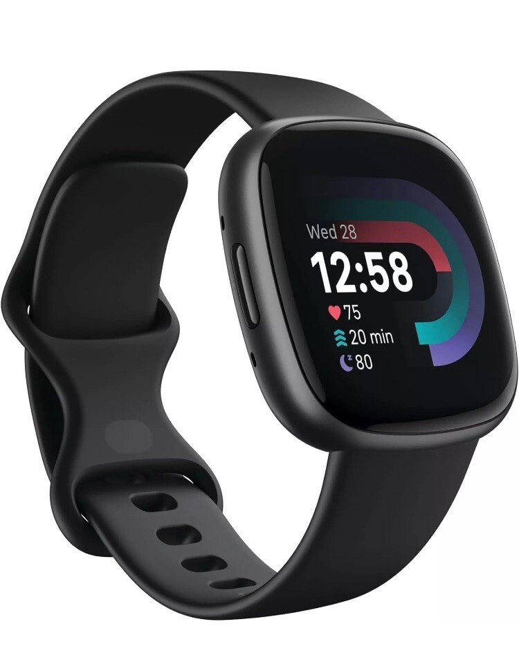Fitbit Versa 4 Fitness Smartwatch with 6 Day Battery Life, GPS, 24/7 Heart Rate