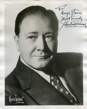 OPERA BARITONE John Charles Thomas autograph, signed vintage photo