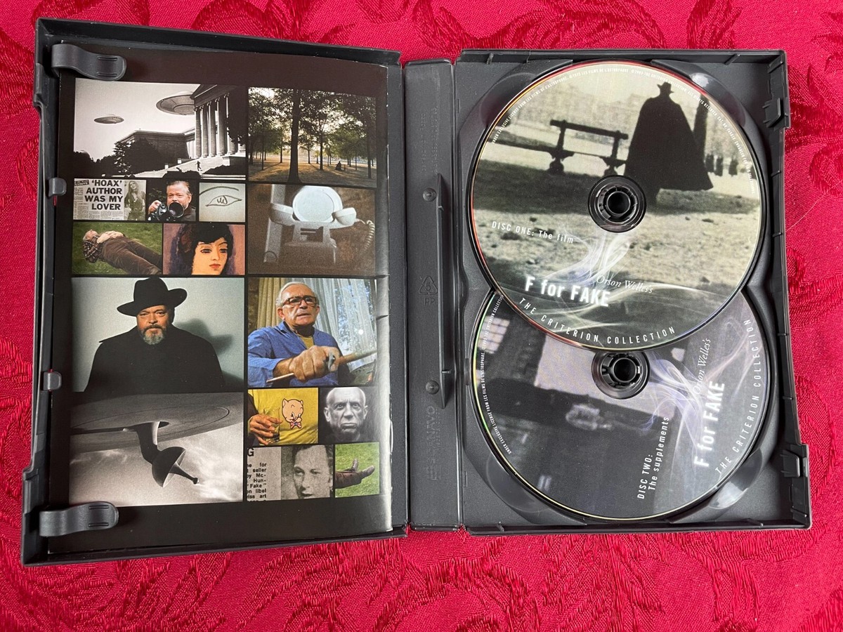 F FOR FAKE (2005) Orson Welle, Criterion Collection | eBay