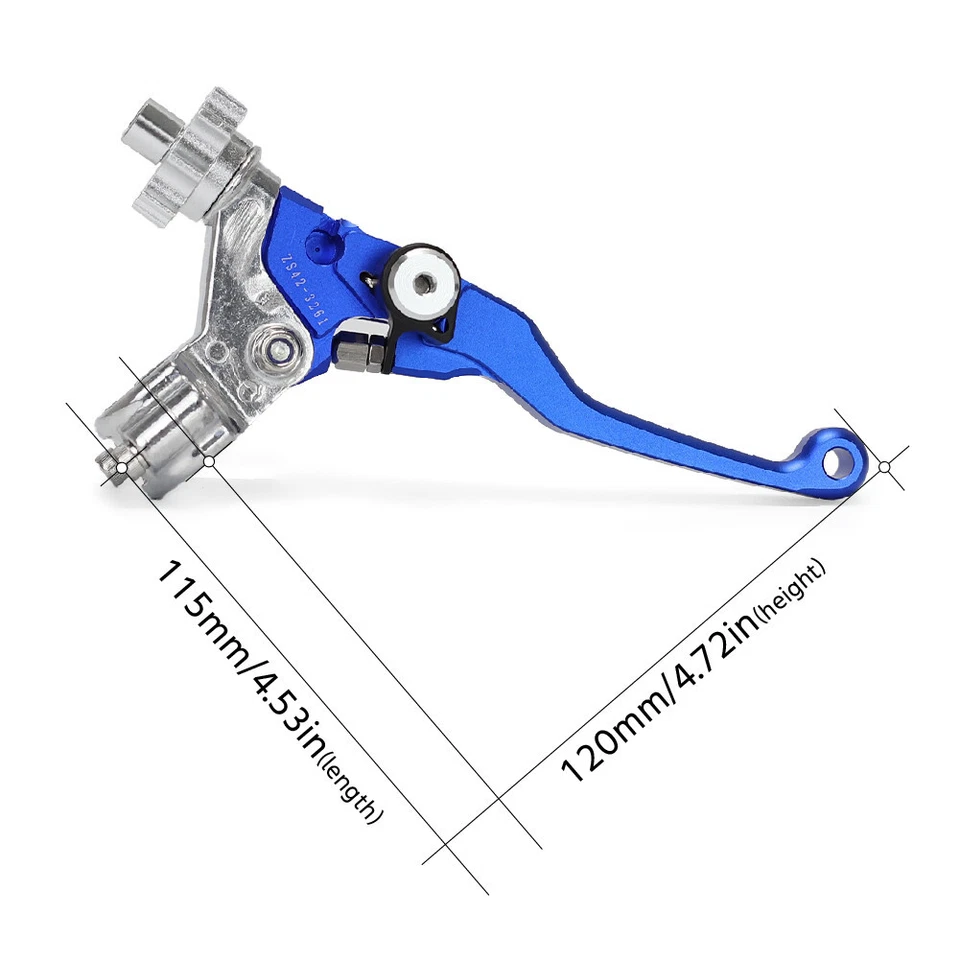 Para YAMAHA YZ 85 125 250 250F 450F/WR 250F Manillar Embrague Palanca Manija Percha Foto 2 de 4