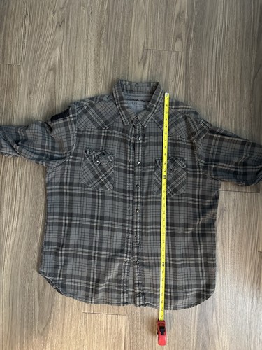 Guess Flannel With Patch And Nice Buttons XXL Fits Like XL - Picture 7 of 8