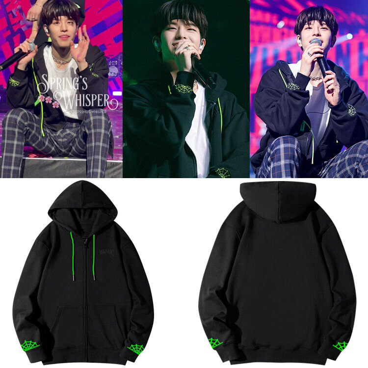 Kpop Stray Kids MANIAC Concert Cotton Cap Hoodie/Zipper hoodie