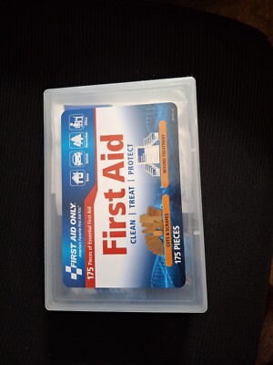 First Aid Kit Emergency Bag  175 Pieces