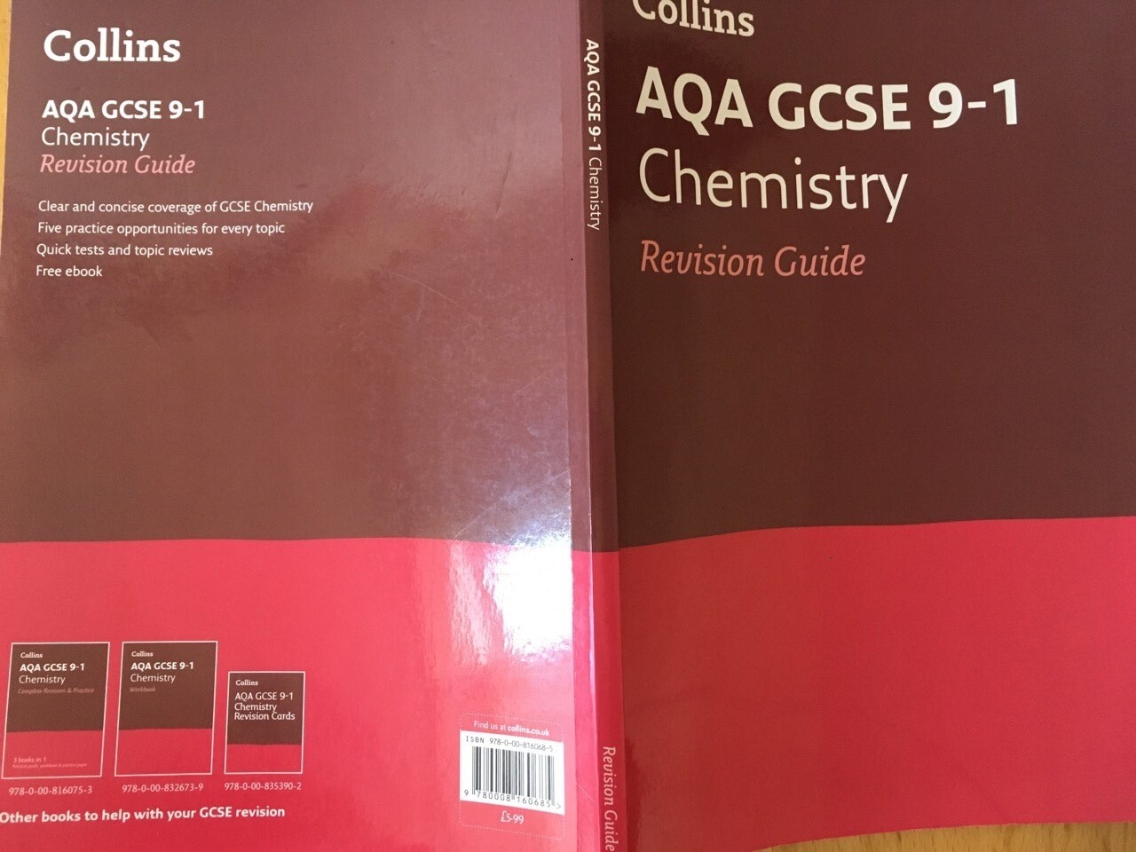 AQA GCSE 9-1 Chemistry Revision Guide: Ideal for home learning, 2022 and 2023...