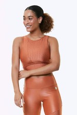Shimmer Women Workout Crop Top