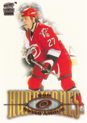 2000-01 Paramount COPPER #41 ROD BRIND'AMOUR - Carolina Hurricanes