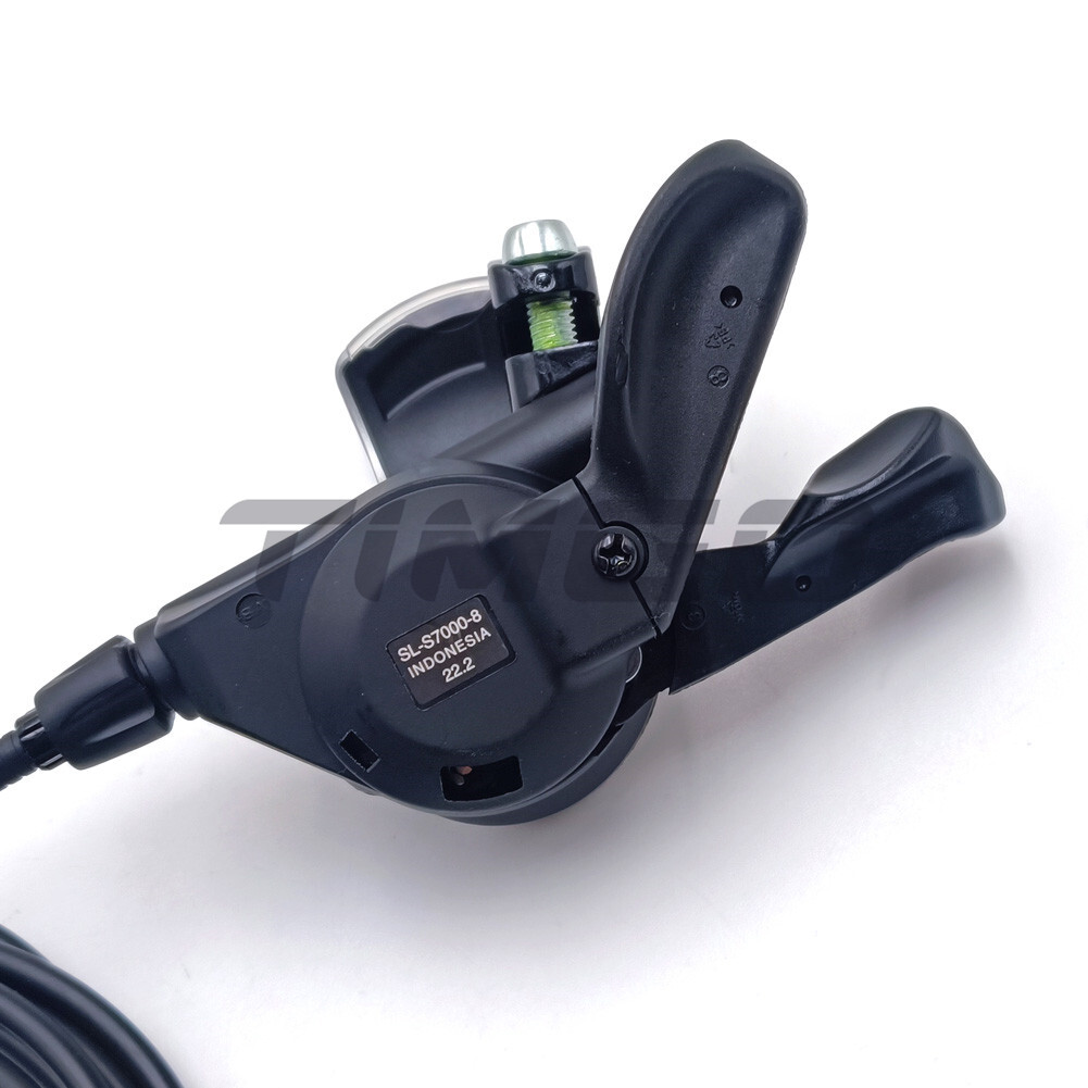 SHIMANO Alfine SLS7000 Rapidfire Plus – Levier De Vitesse 8 Vitesses Argenté, Câble 210 Cm, Pour VTT Et Ville