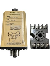 Agastat SSC12ADA Timing Relay with 27E122 Relay Socket **SALE**