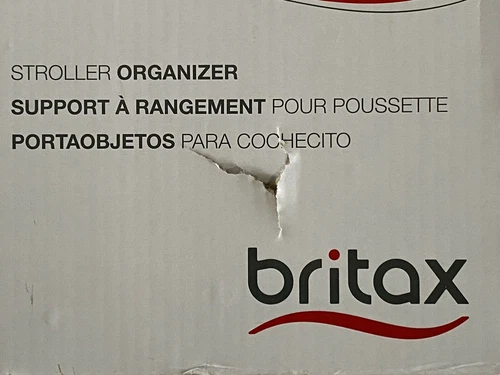 Britax Stroller Organizer fits strollers with handles 13" wide up to 21" wide  - Picture 3 of 6