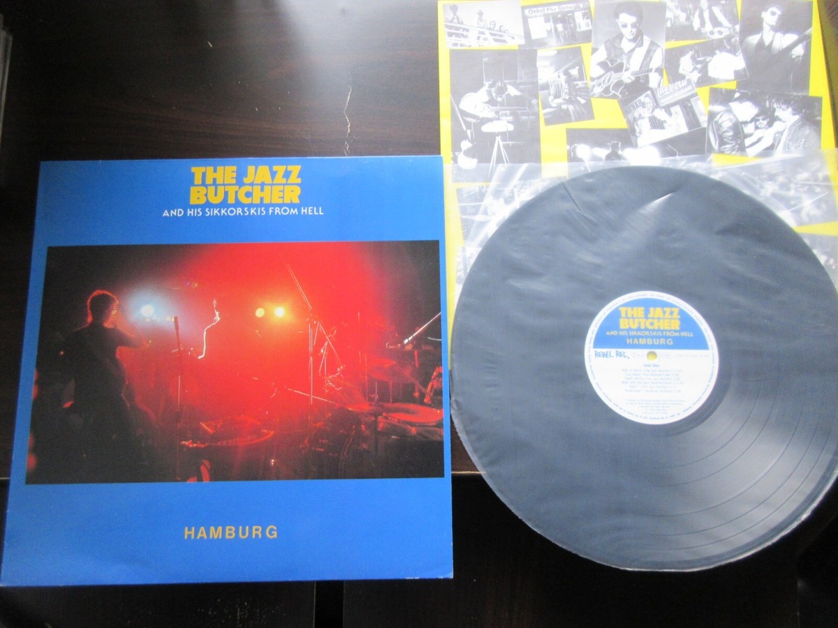 Jazz Butcher Hamburg Germany Vinyl LP SPV 08-1443 Pat Fish Max 