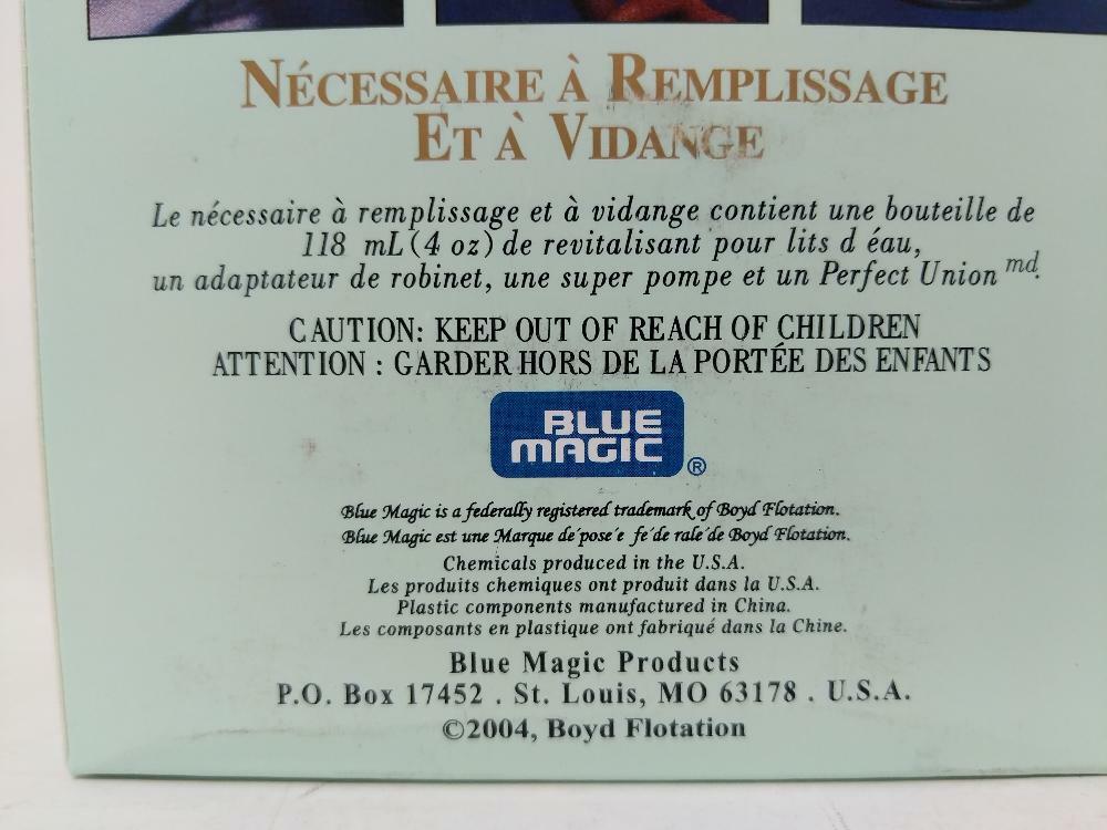 The Sapphire Collection Blue Magic Waterbed Fill & Drain Kit eBay