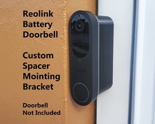 Reolink Battery Doorbell 2K Custom Expander Spacer Mounting Bracket 0.5"- 5"