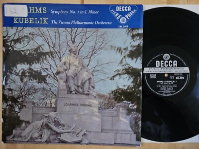 SXL 2013 ED1 BBB - BRAHMS SYMPHONY No 1 KUBELIK VPO - LP NM